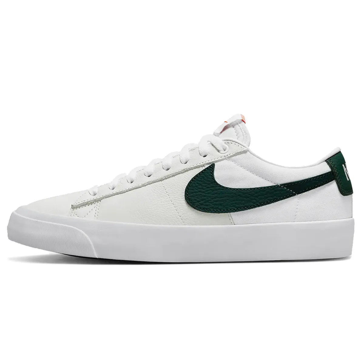 Nike SB Blazer GT Orange Label ISO - White Leather/Green DR9099-100