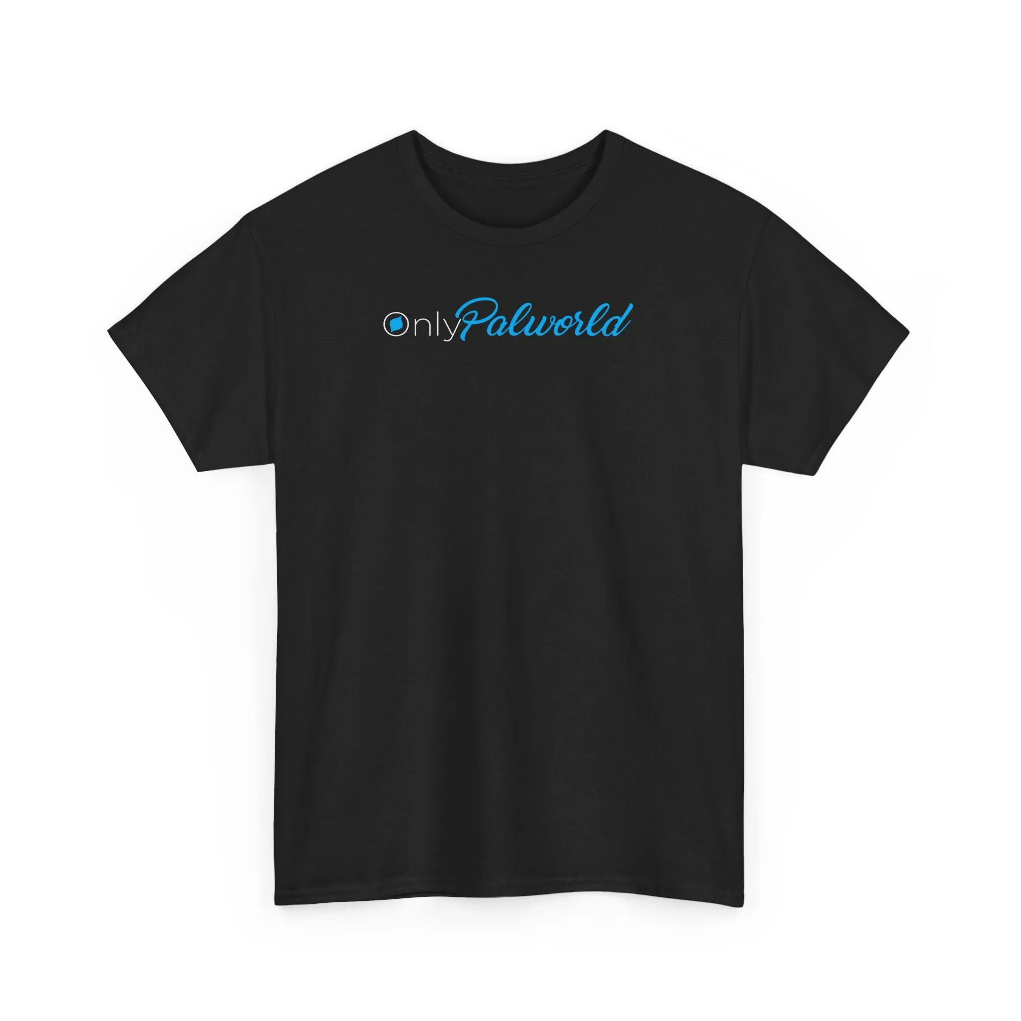 OnlyPalworld Unisex Heavy Cotton Tee Shirt T-shirt Palworld Onlyfans Inspired Funny Humor Humour Joke Pun Comedy Game Gift Gifts For Gamer Birthday Christmas Valentine's