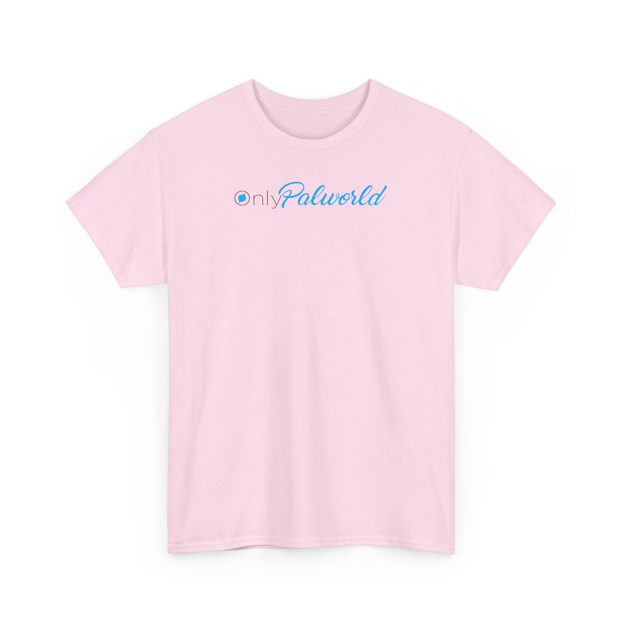 OnlyPalworld Unisex Heavy Cotton Tee Shirt T-shirt Palworld Onlyfans Inspired Funny Humor Humour Joke Pun Comedy Game Gift Gifts For Gamer Birthday Christmas Valentine's