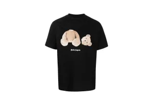 Palm Angels - 'Teddy Bear' Black T-Shirt