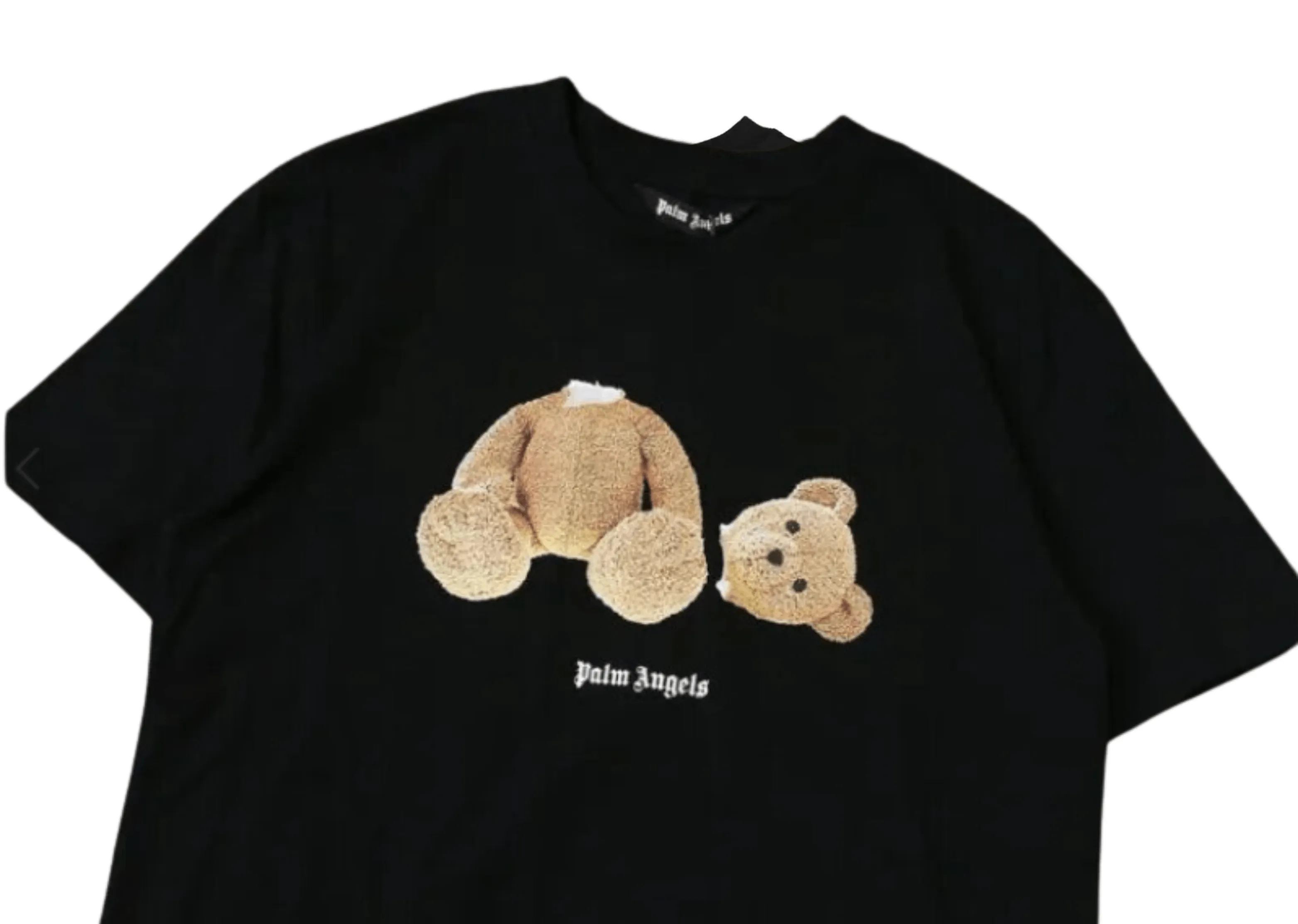 Palm Angels - 'Teddy Bear' Black T-Shirt
