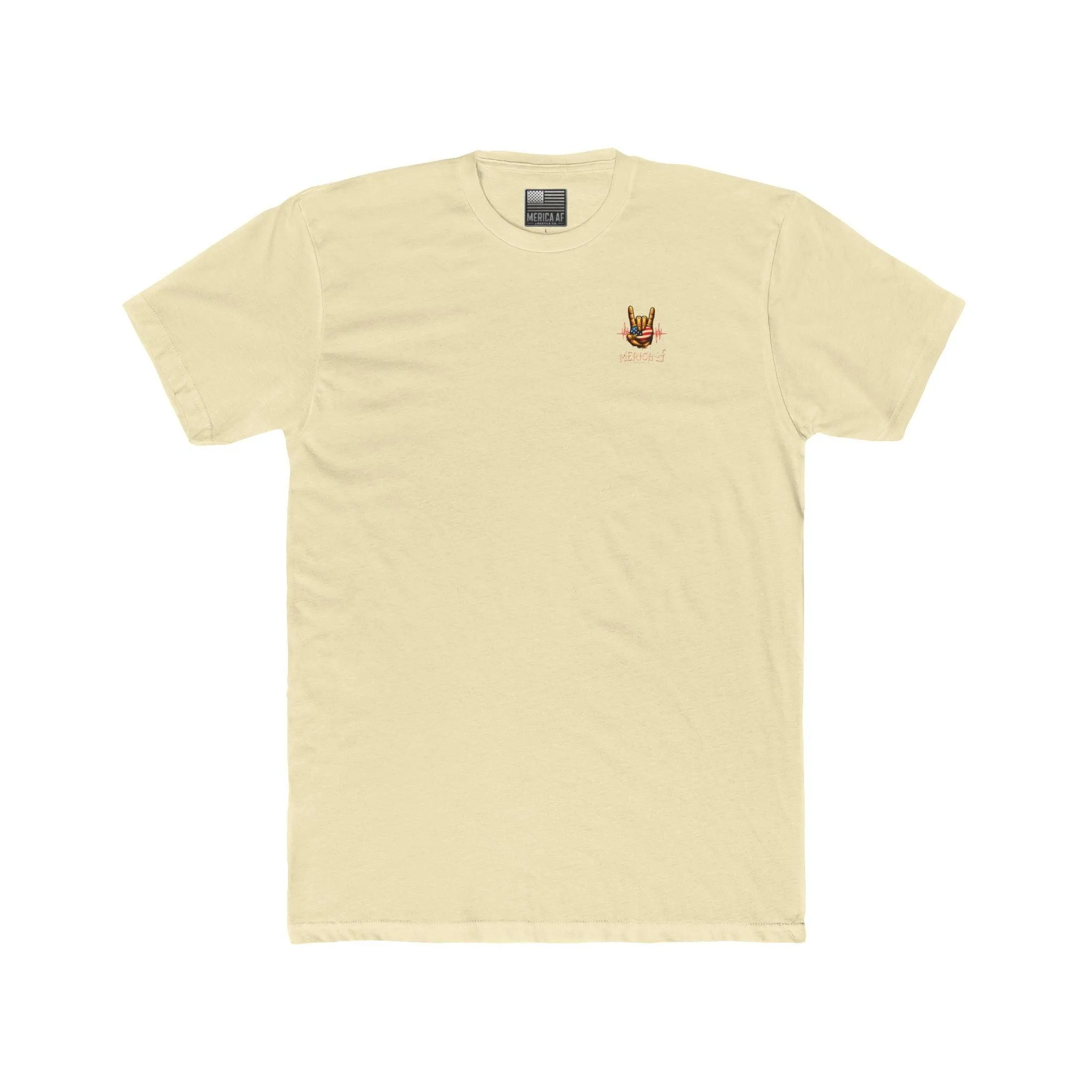 Patriotic Powerhouse Unisex Cotton Crew Tee