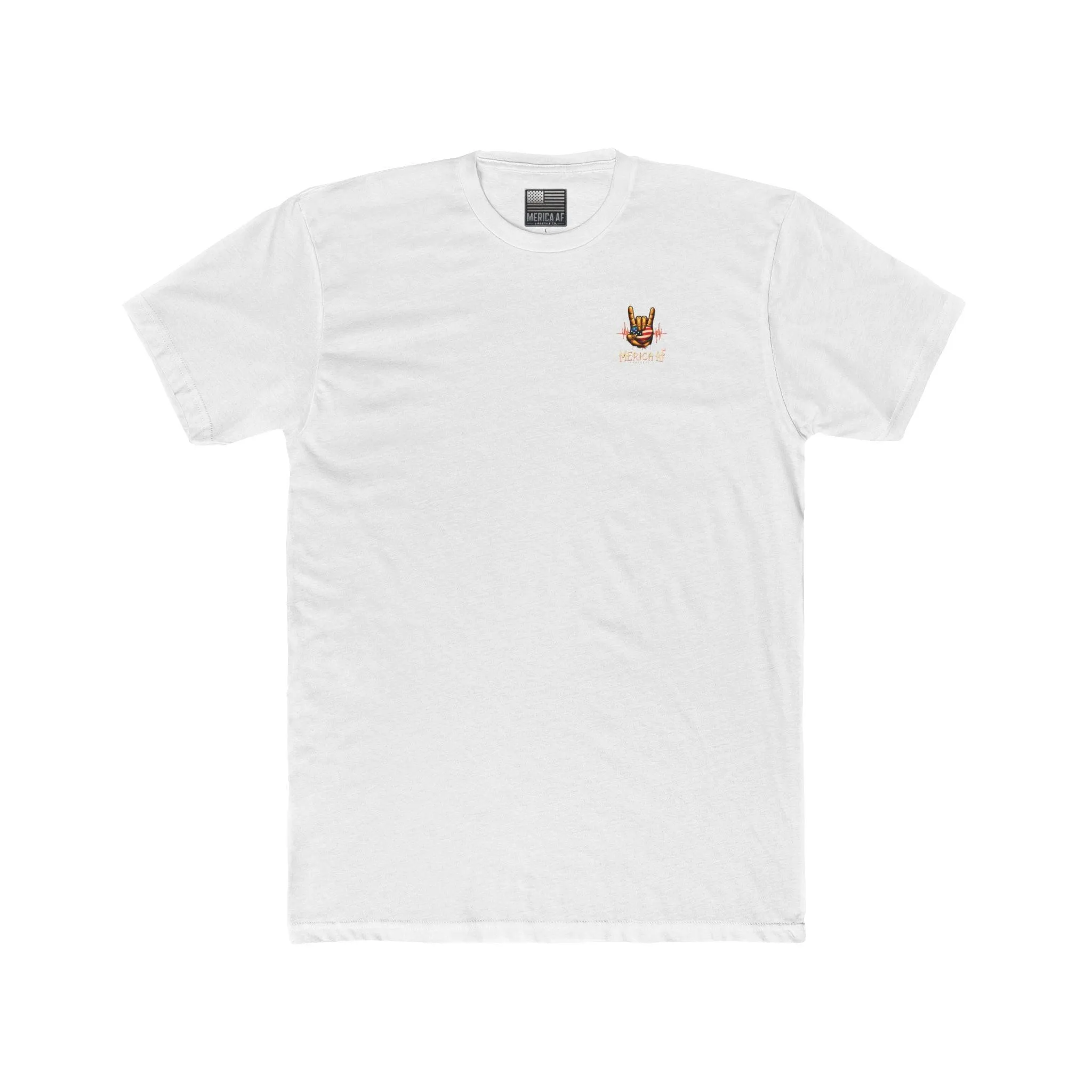 Patriotic Powerhouse Unisex Cotton Crew Tee