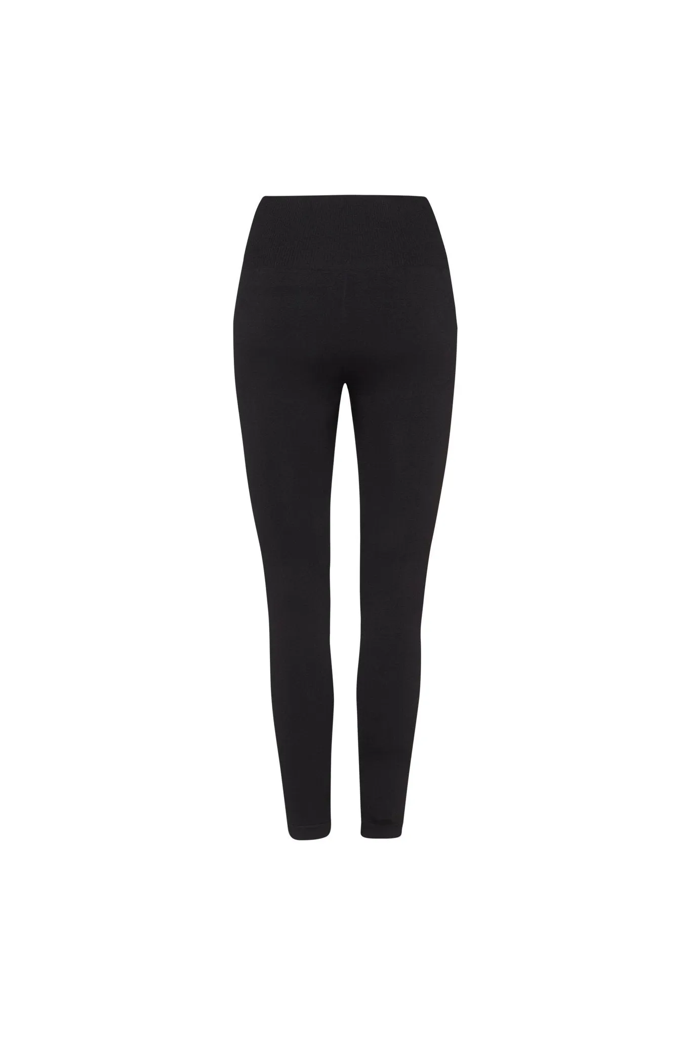 PINKFLEX SEAMLESS LEGGINGS - LIQUORICE BACK