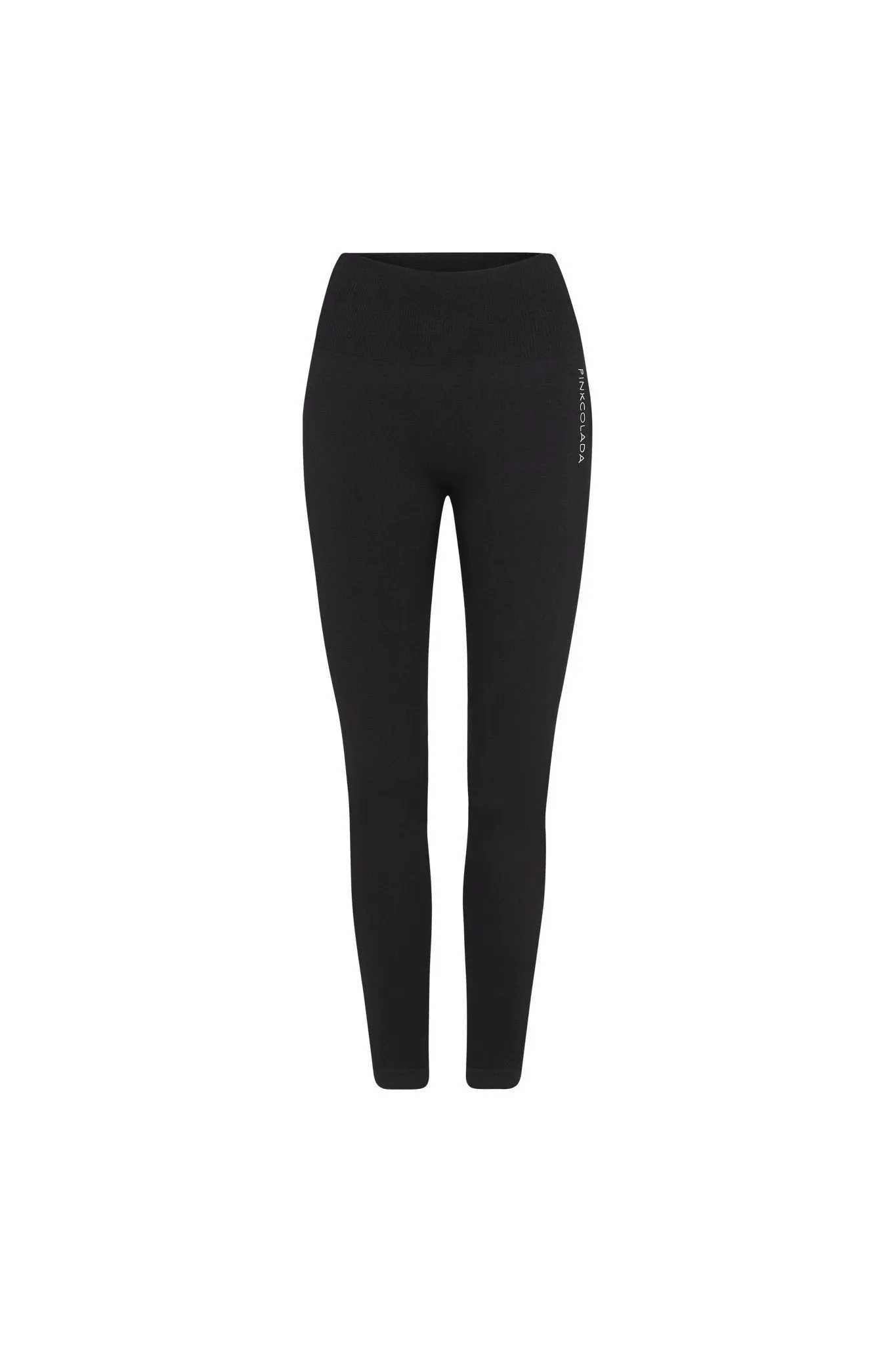 PINKFLEX SEAMLESS LEGGINGS - LIQUORICE BACK