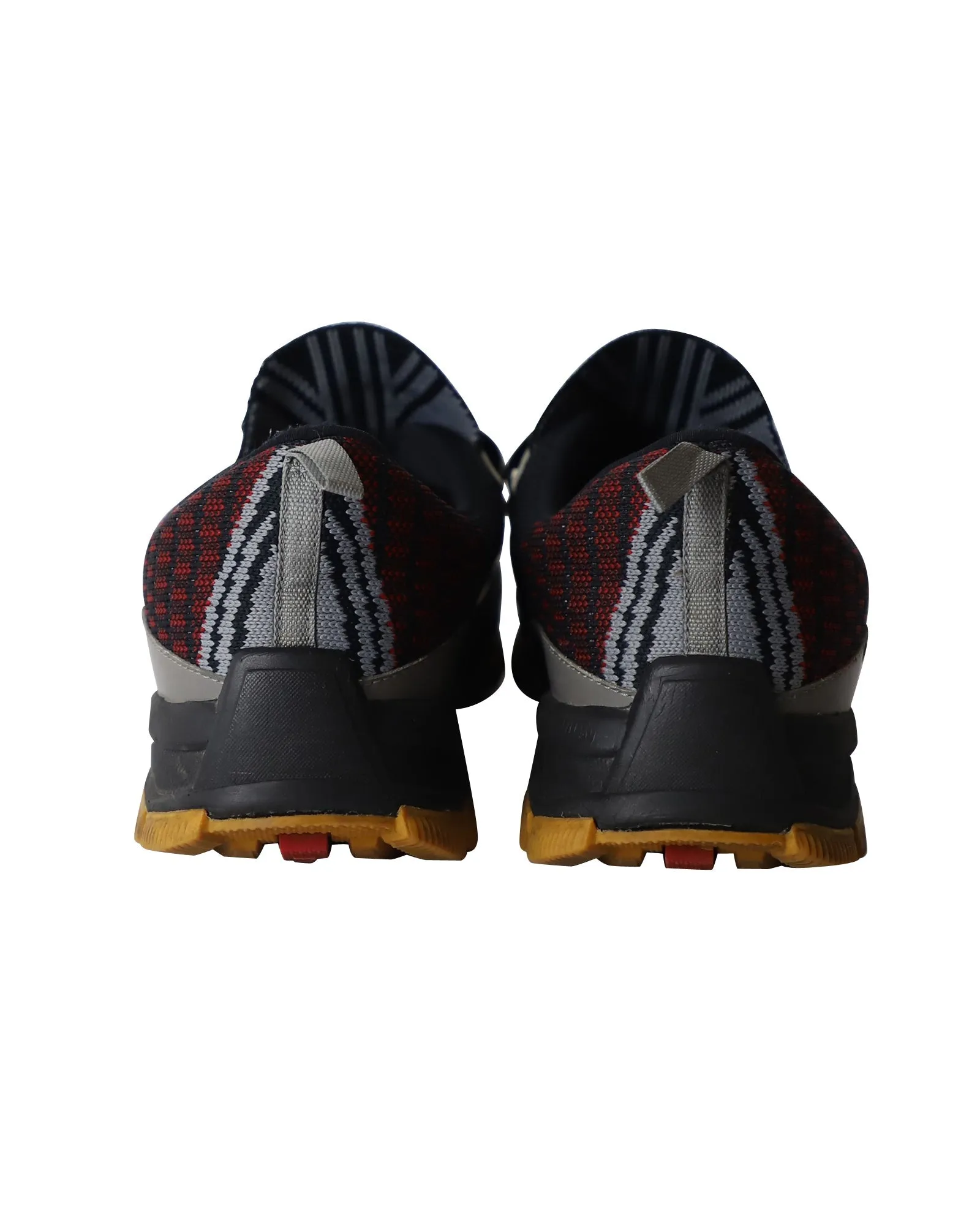 Prada Cross Section Sneakers in Multicolor Knit
