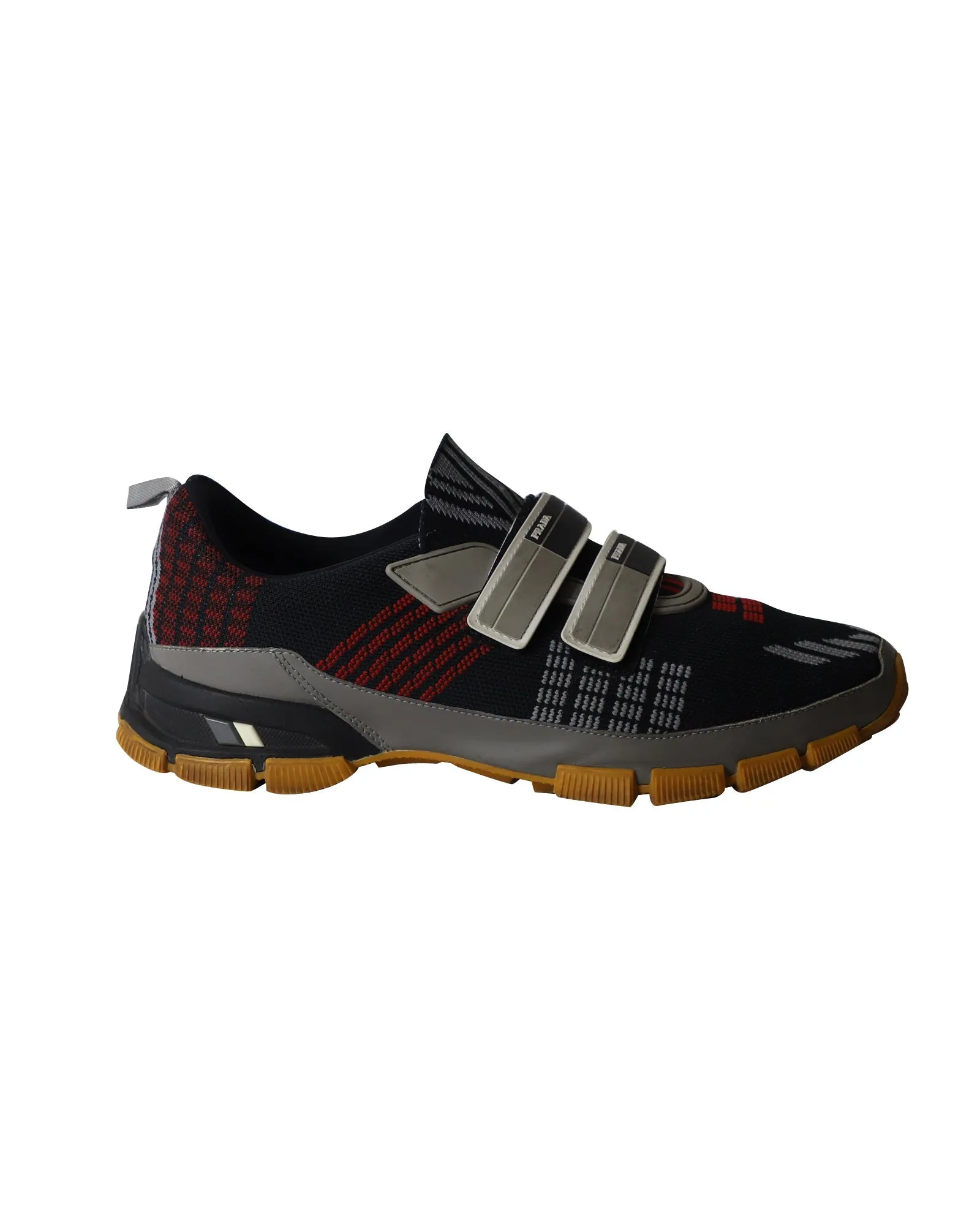 Prada Cross Section Sneakers in Multicolor Knit
