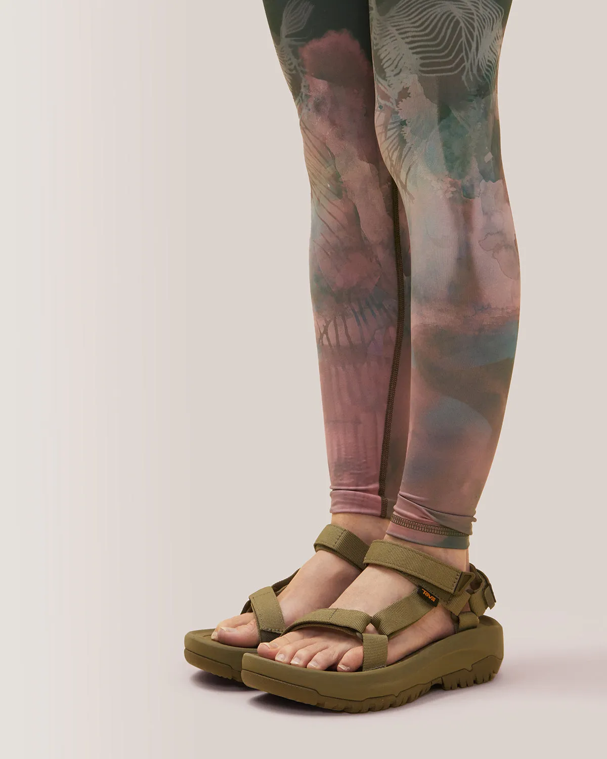 Reversible Ultralight High-Rise Legging - Aurora Borealis