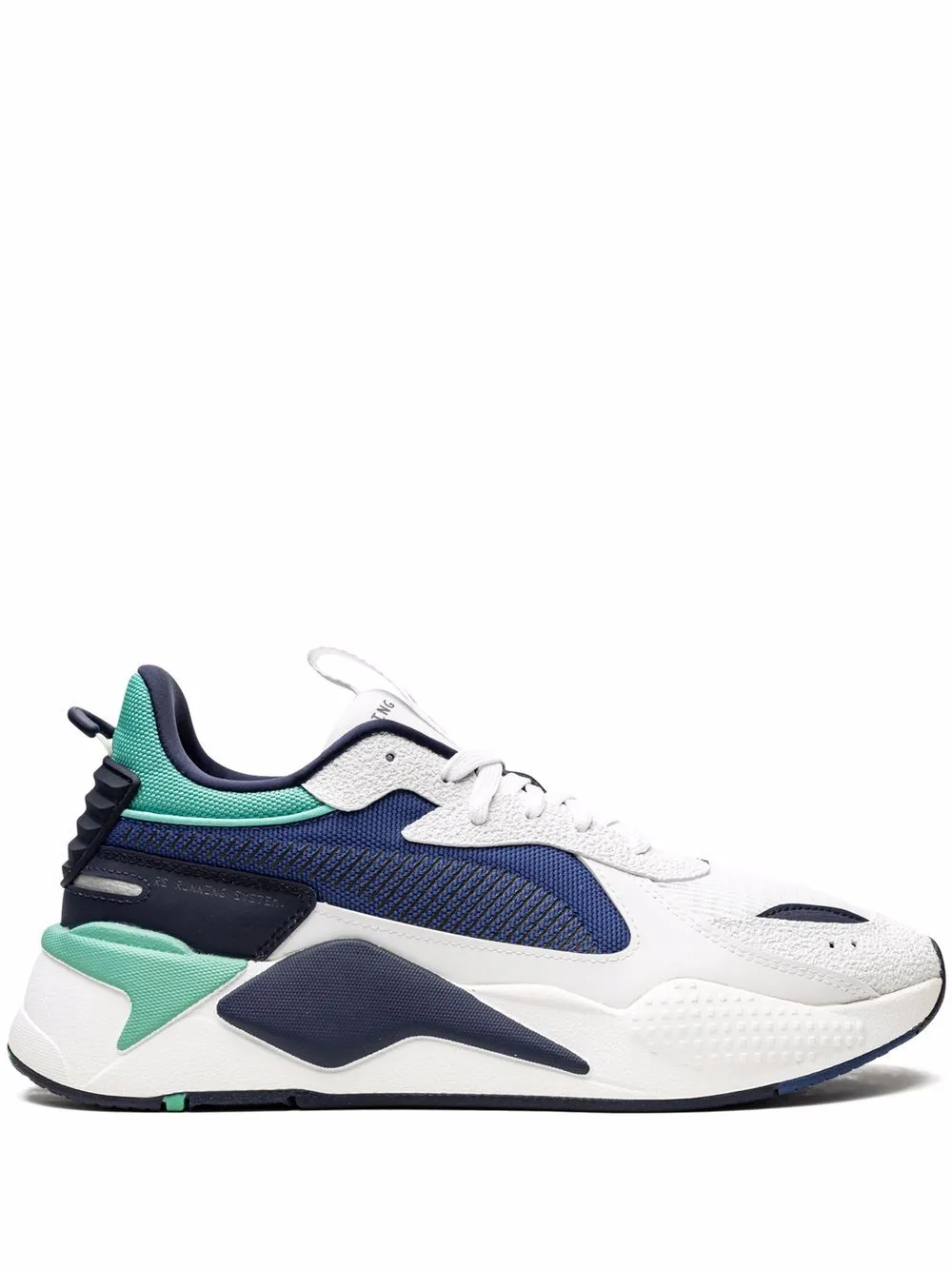 RS X Hard Drive "White/Galaxy Blue" sneakers