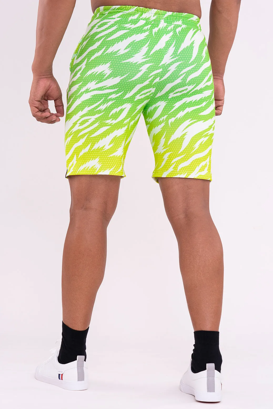 RudeStyle Athleisure Shorts - Neon Ombre