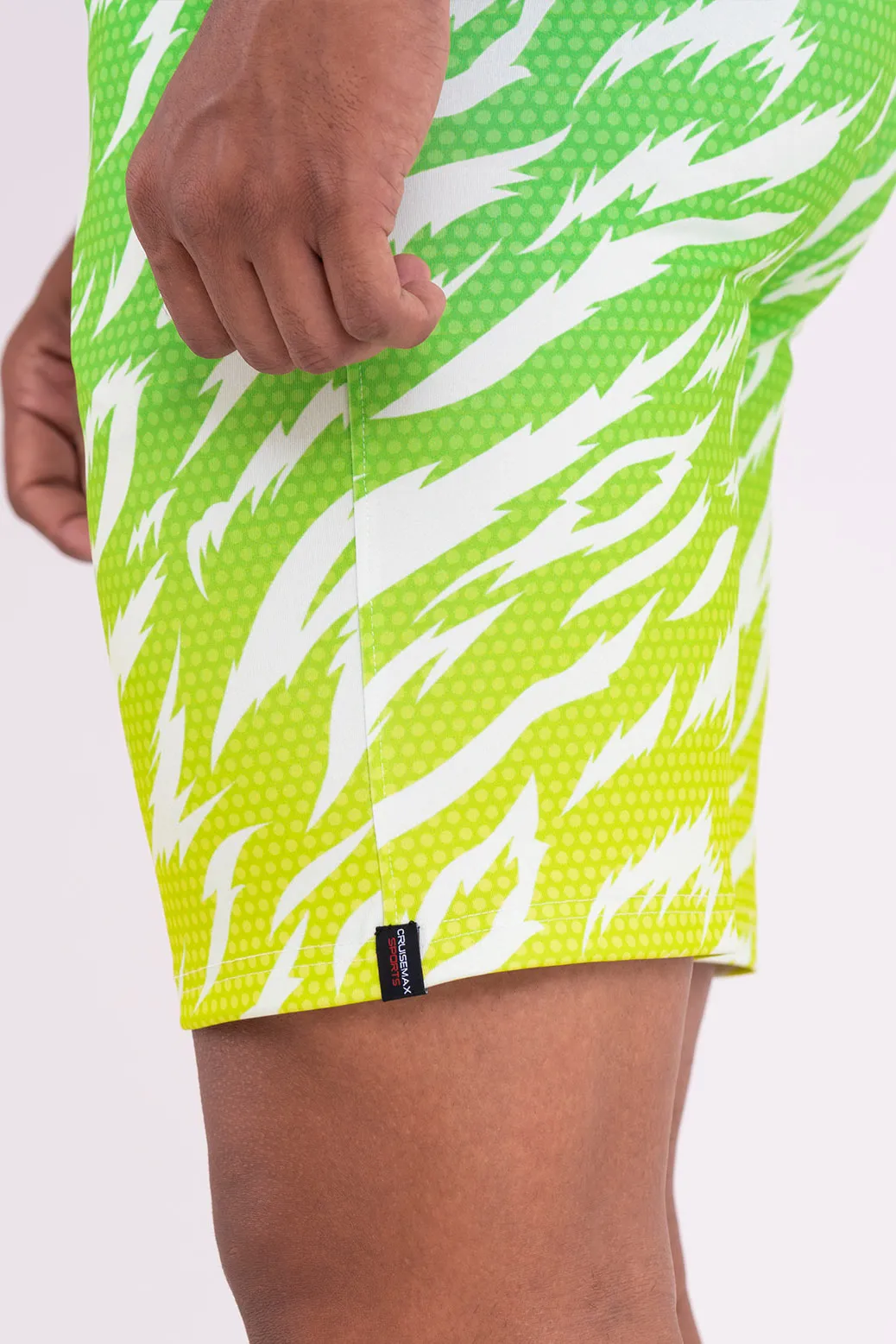 RudeStyle Athleisure Shorts - Neon Ombre