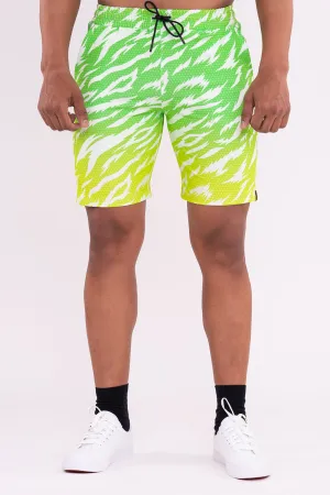 RudeStyle Athleisure Shorts - Neon Ombre