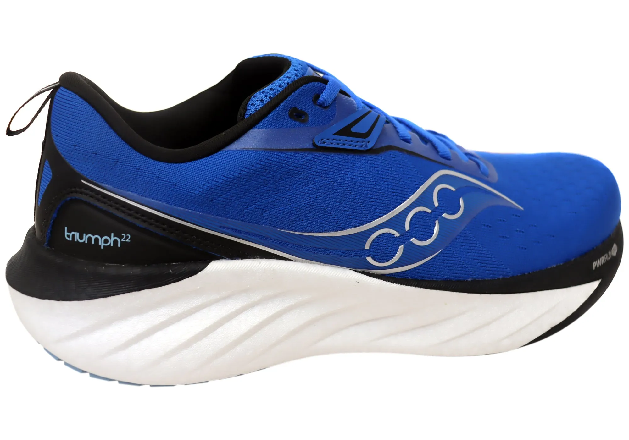 Saucony Mens Triumph 22 Comfortable Lace Up Athletic Shoes