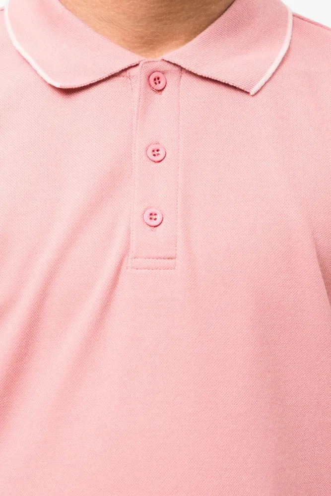 Short Sleeve Golfer Pink
