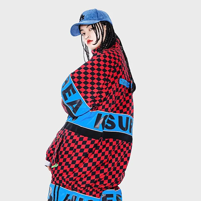 Snowverb Women's PINGUP Street Style Plaid Snow Jacket