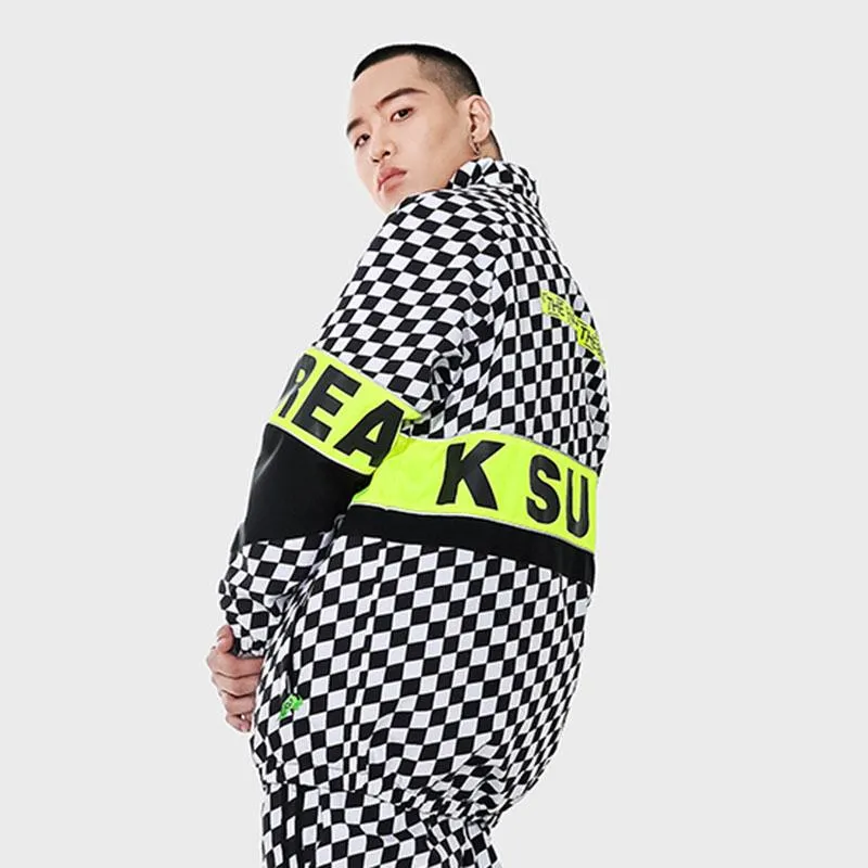 Snowverb Women's PINGUP Street Style Plaid Snow Jacket