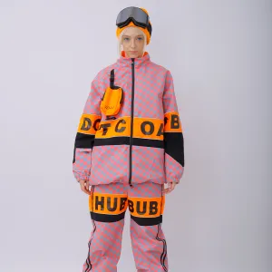 Snowverb Women's PINGUP Street Style Plaid Snow Jacket