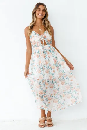 Spring Botanics Maxi Dress