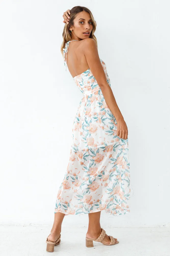 Spring Botanics Maxi Dress