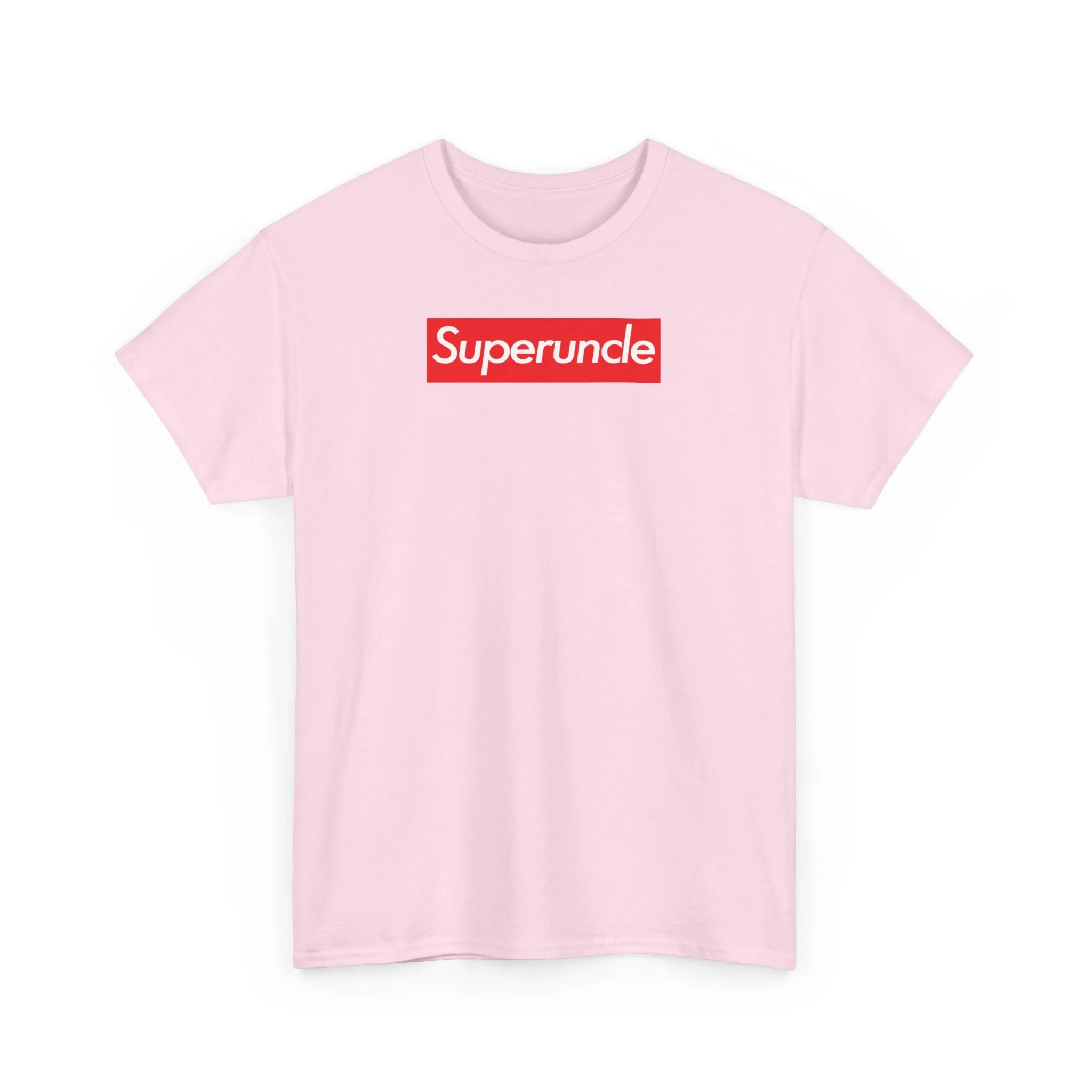 Superuncle Unisex Heavy Cotton Tee Shirt T-shirt super Inspired Funny Uncle Uncles Appreciation Gift For Relative Thank You Thankful Birthday Christmas