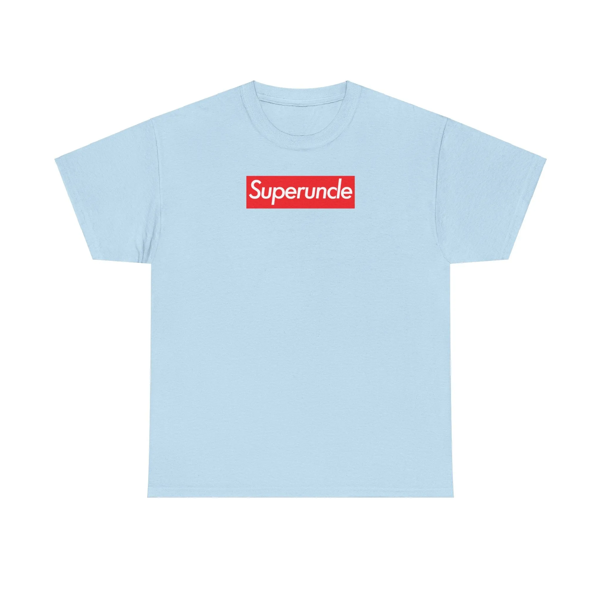 Superuncle Unisex Heavy Cotton Tee Shirt T-shirt super Inspired Funny Uncle Uncles Appreciation Gift For Relative Thank You Thankful Birthday Christmas