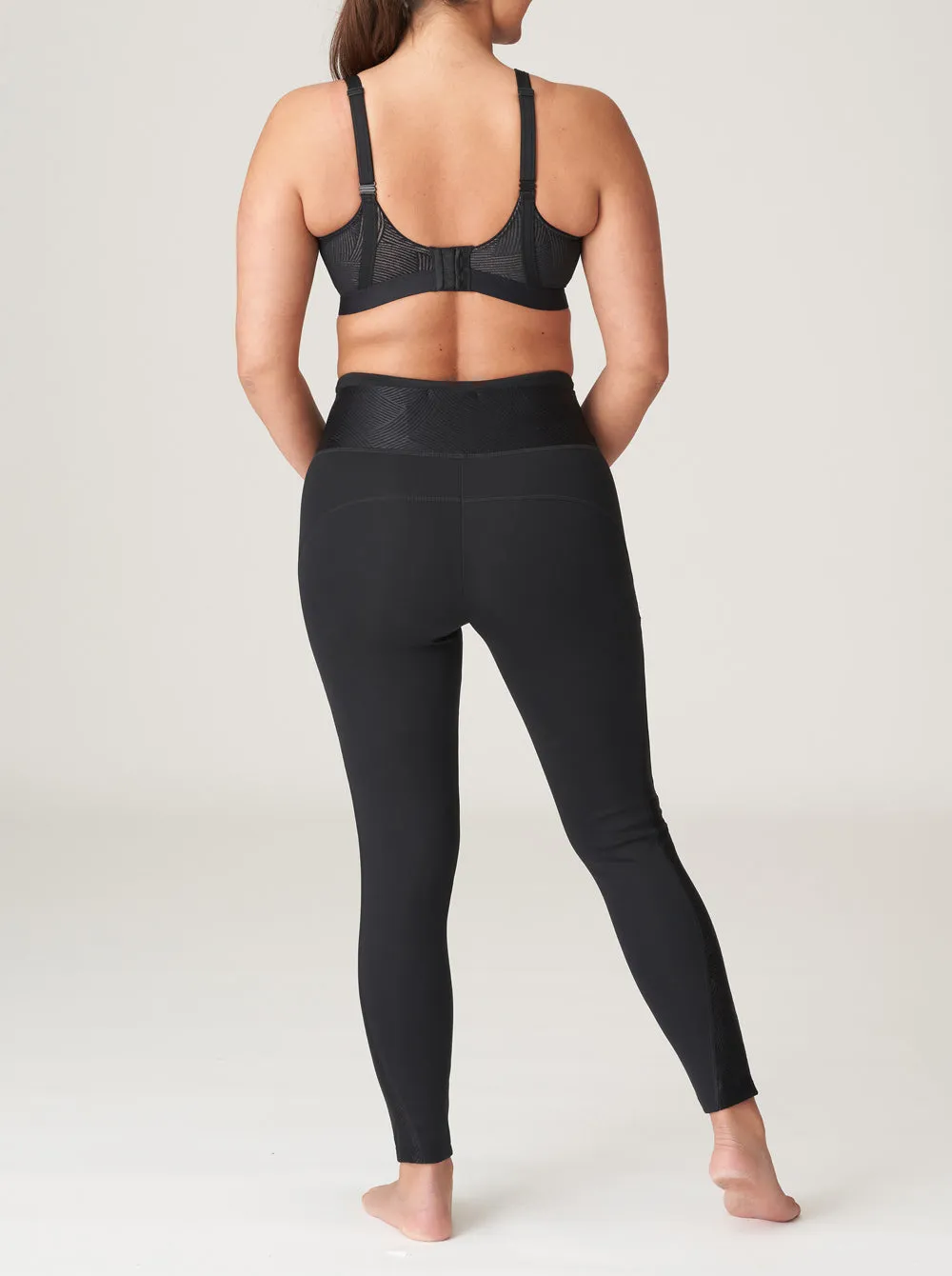The Game High-Rise Leggings - Black