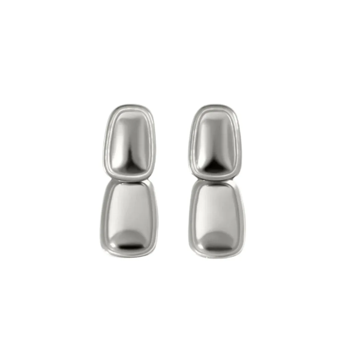 Valentin Mirrored Drop Earrings