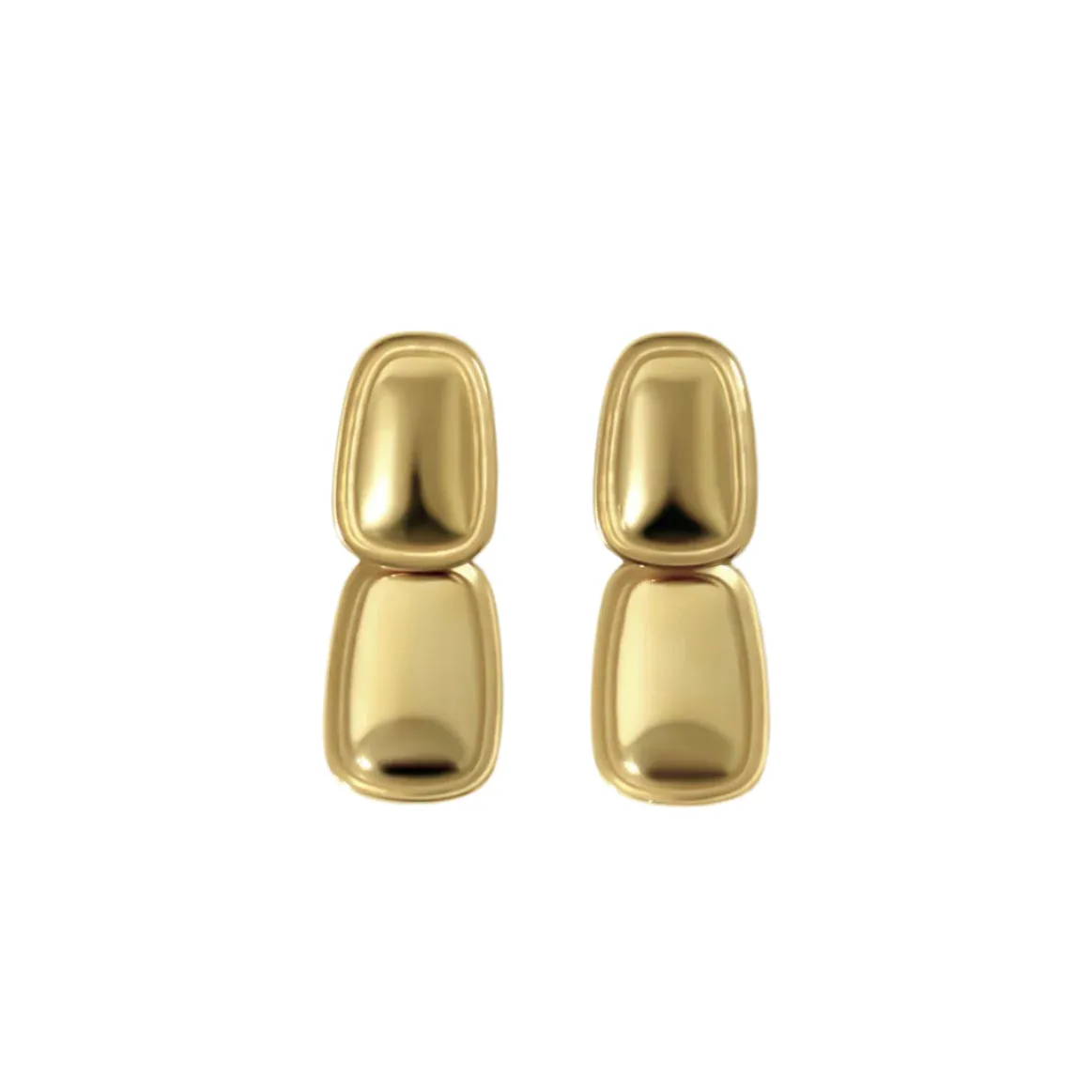 Valentin Mirrored Drop Earrings