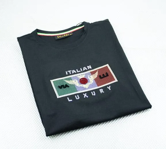 Vialli Axcel T-Shirt Black