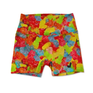 Women's Active Shorts - Gummy Bears