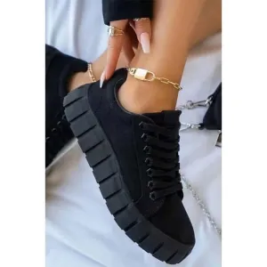 Women's Casual Lace-Up Sneakers: Lightweight & Comfortable