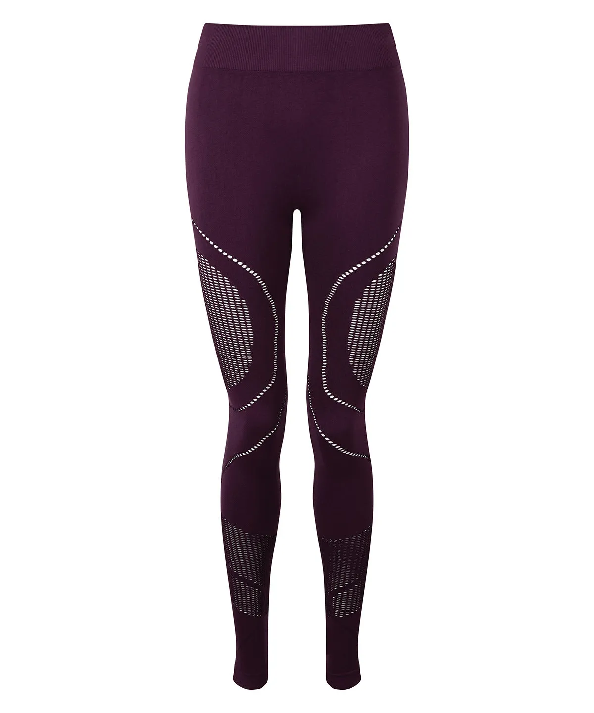 Womens TriDri® seamless 3D fit multi-sport reveal leggings | Navy