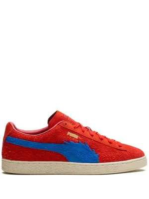 x One Piece Suede "Buggy" sneakers