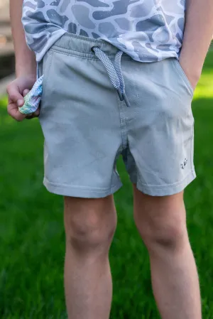 Youth Athletic Short - Light Grey - Mayan Liner